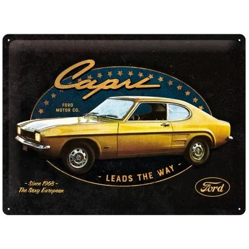Nostalgic Art Ford Capri Special Edition Tin Sign - Large Nostalgic Art