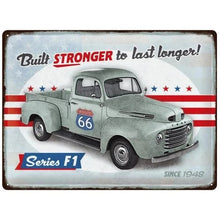 Nostalgic Art Ford Built Strong Since 1948 Special Edition Tin Sign - Large Nostalgic Art