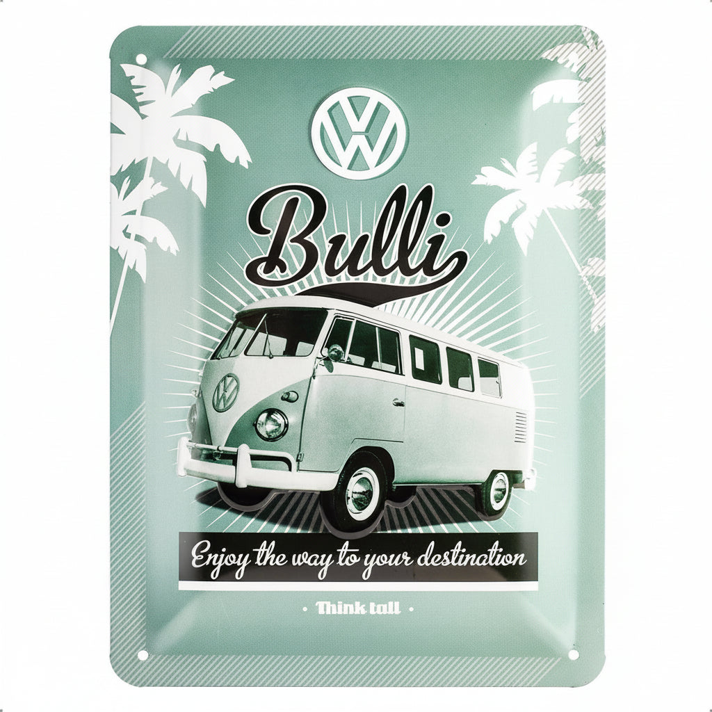 Nostalgic Art VW Retro Bulli Tin Sign - Small Nostalgic Art