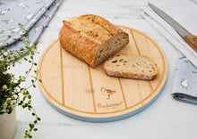 Cooksmart Coastal Birds Round Bamboo Serving Board Cooksmart England