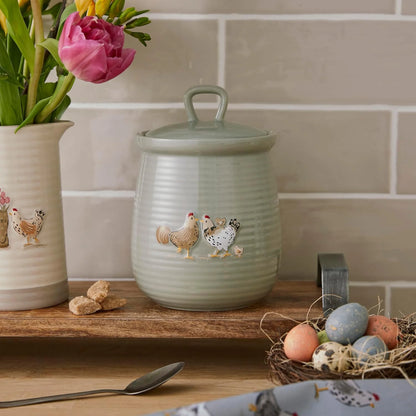 Cooksmart Hen House Lane Canister - Happy Family Cooksmart England