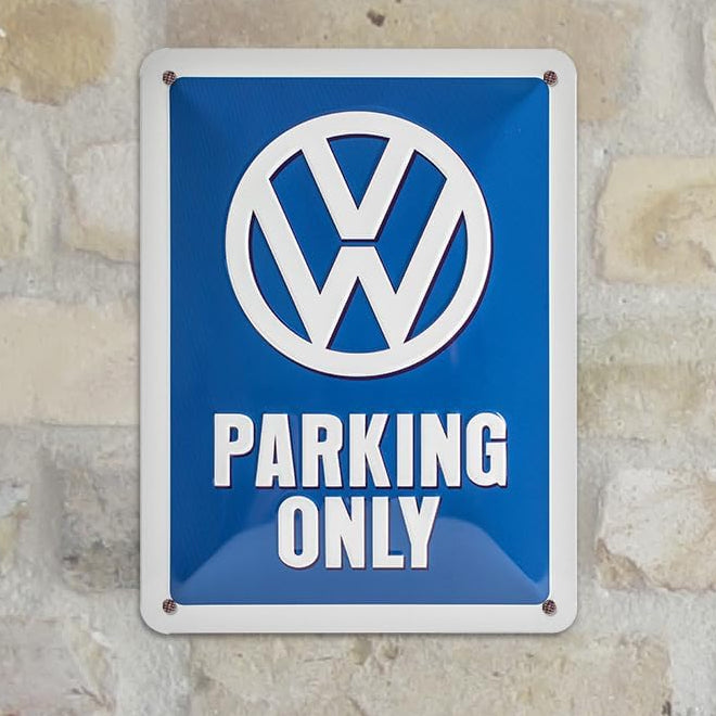 Nostalgic Art VW Parking Only Tin Sign - Small Nostalgic Art