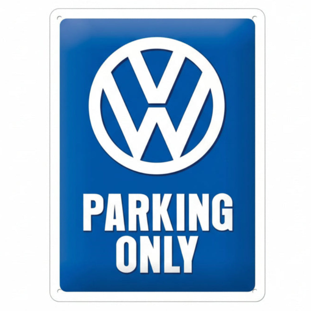 Nostalgic Art VW Parking Only Tin Sign - Small Nostalgic Art