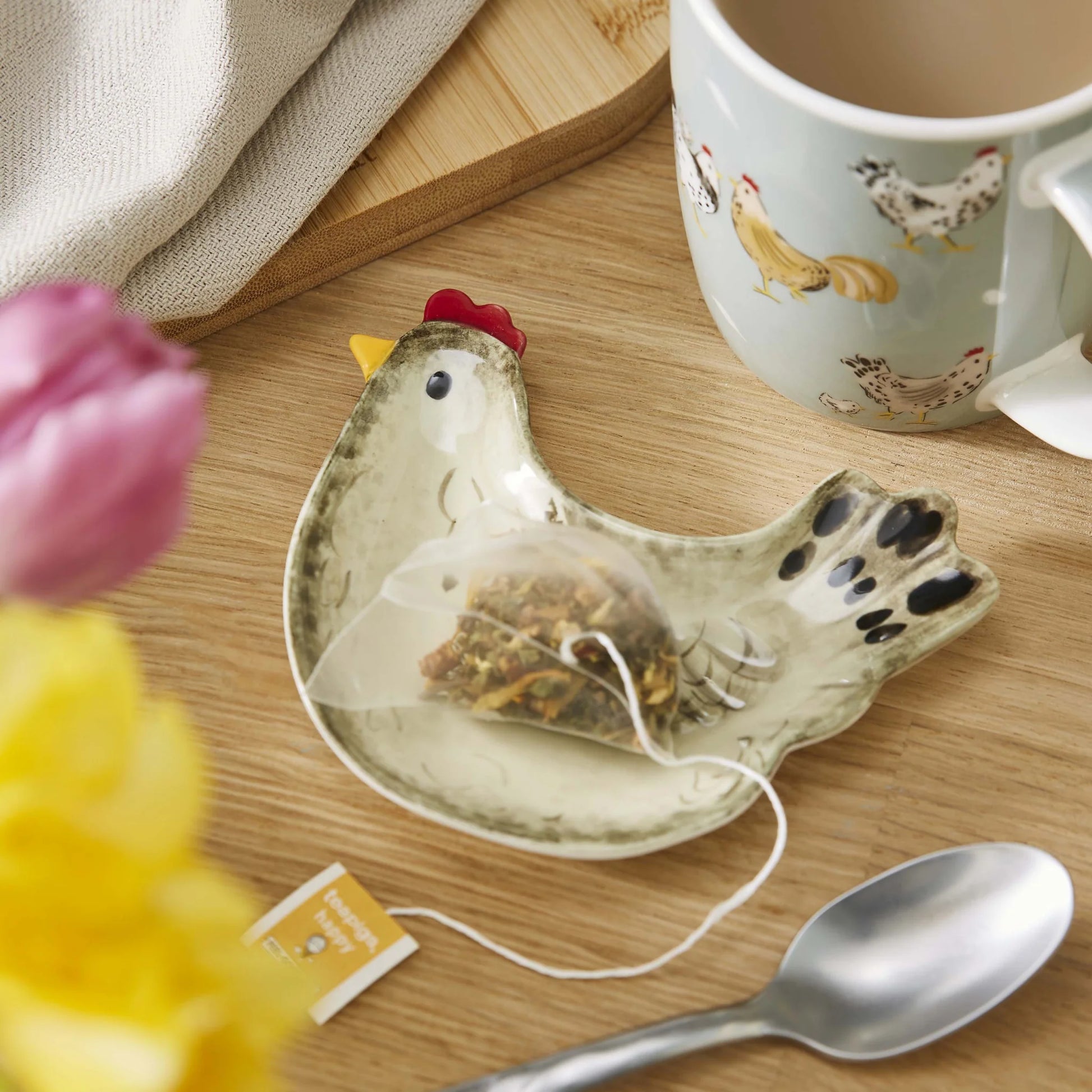 Cooksmart Hen House Lane Tea Bag Tidy Cooksmart England