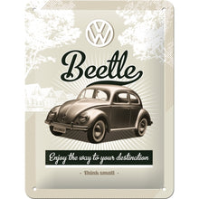 Nostalgic Art VW Retro Beetle Tin Sign - Small Nostalgic Art