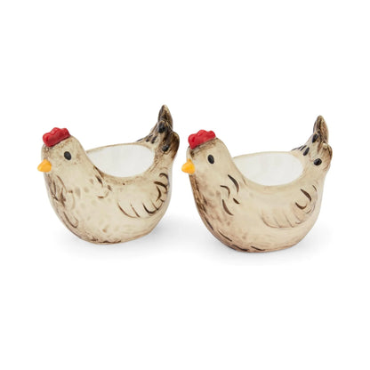 Cooksmart Hen House Lane Set of 2 Egg Cups Cooksmart England