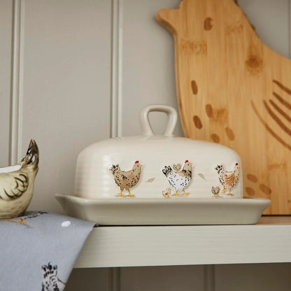 Cooksmart Hen House Lane Butter Dish Cooksmart England
