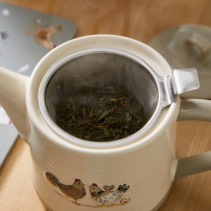Cooksmart Hen House Lane Tea Pot with infuser Cooksmart England