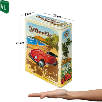 Nostalgic Art VW Bulli Beetle Storage Tin - XL Nostalgic Art