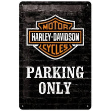 Nostalgic Art Harley Davidson Parking Only Tin Sign - Medium Nostalgic Art
