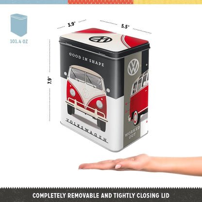 Nostalgic Art VW Good In Shape Storage Tin - L Nostalgic Art