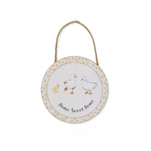 Cooksmart Buttercup Farm "Home Sweet Home" Round Plaque