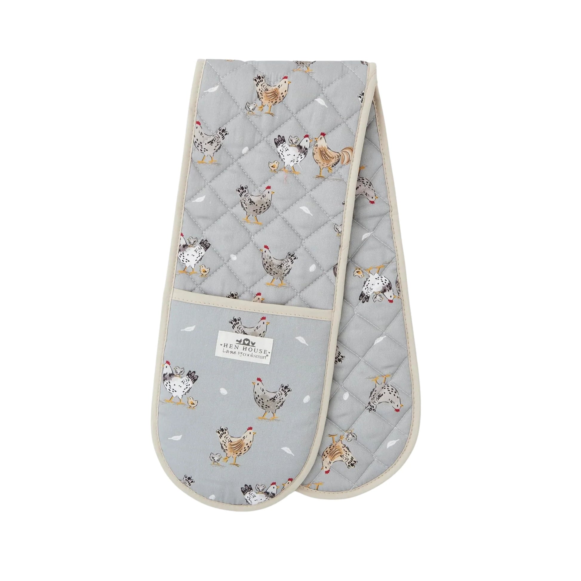 Cooksmart Hen House Lane Double Oven Glove Cooksmart England