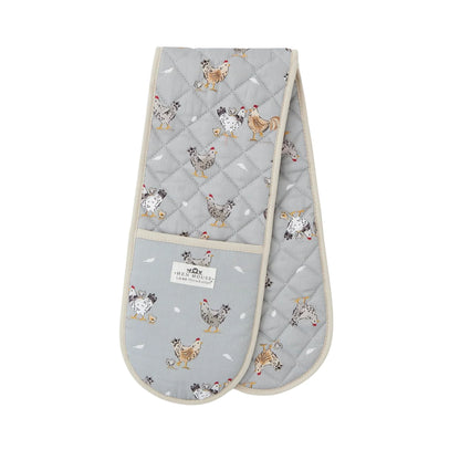 Cooksmart Hen House Lane Double Oven Glove Cooksmart England