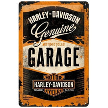 Nostalgic Art Harley Davidson Garage Tin Sign - Medium Nostalgic Art