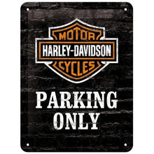 Nostalgic Art Harley Davidson Parking Only Tin Sign - Small Nostalgic Art