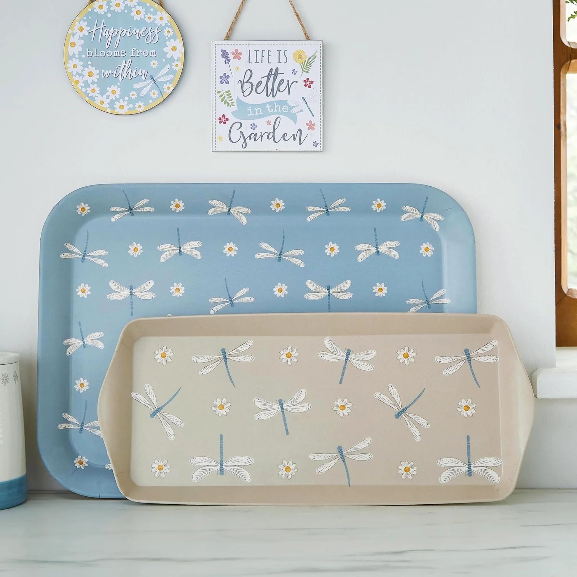 Cooksmart English Meadow Bamboo Large Tray Cooksmart England