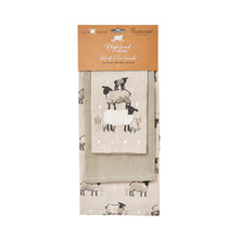 Cooksmart Highland Sheep Tea Towels - 3 Pack Cooksmart England