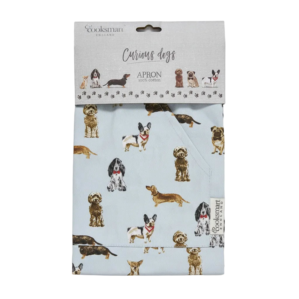 Cooksmart Curious Dogs Apron Cooksmart England