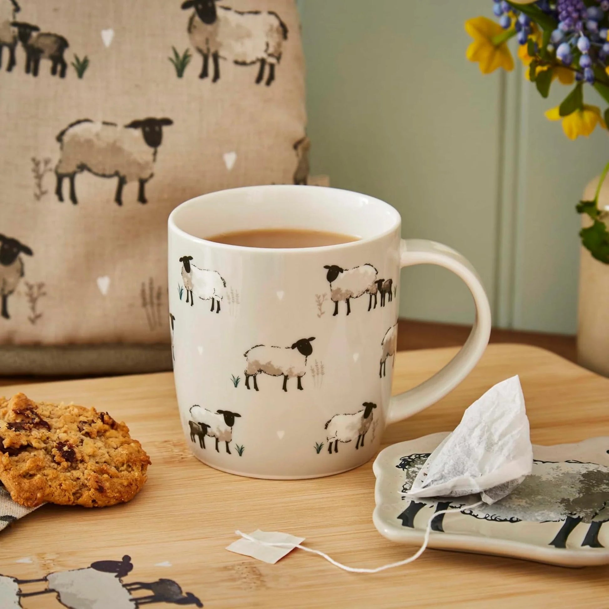 Cooksmart Highland Sheep Barrel Mug Cooksmart England