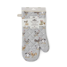Cooksmart Hen House Lane Gauntlet Oven Glove - 2 Pack Cooksmart England