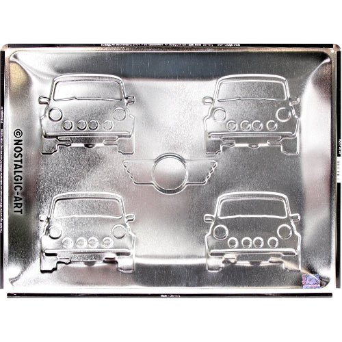 Nostalgic Art Mini 4 Cars Pop Art Tin Sign - Large Nostalgic Art