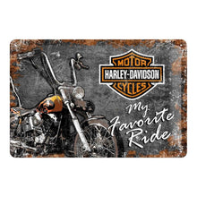 Nostalgic Art Harley Davidson Favourite Ride Tin Sign - Medium Nostalgic Art