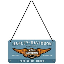 Nostalgic Art Harley Davidson Free Spirit Hanging Sign Nostalgic Art
