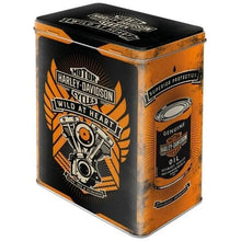 Nostalgic Art Harley Davidson Wild at Heart Large Storage Tin - L Nostalgic Art