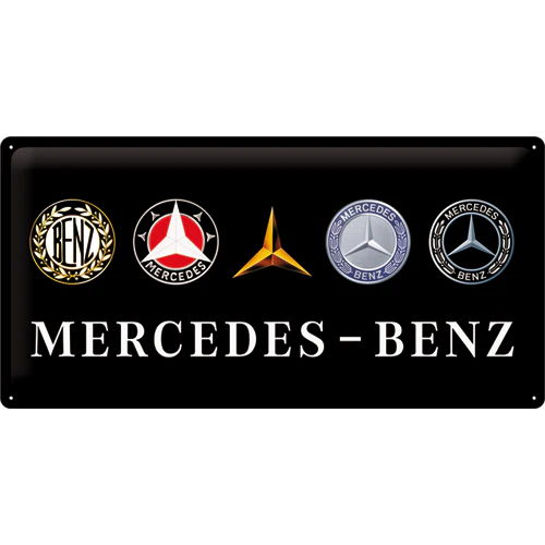 Nostalgic Art Mercedes Benz Logo Tin Sign Nostalgic Art