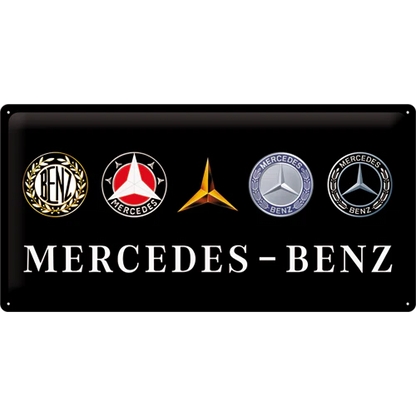 Nostalgic Art Mercedes Benz Logo Tin Sign Nostalgic Art