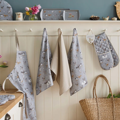 Cooksmart Hen House Lane Gauntlet Oven Glove - 2 Pack Cooksmart England