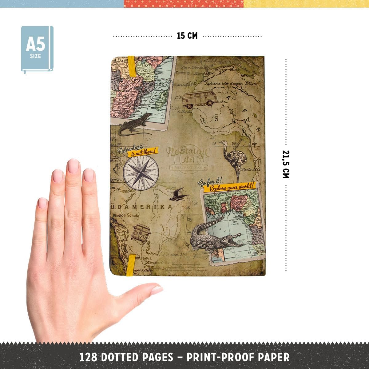 Nostalgic Art VW Bulli Let´s Get Lost Notebook Nostalgic Art