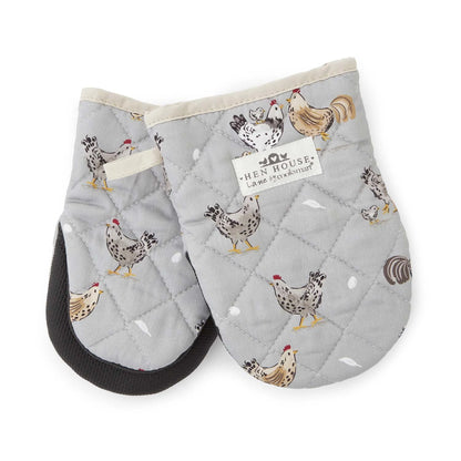 Cooksmart Hen House Lane Microwave Mini Mitts - 2 Pack Cooksmart England