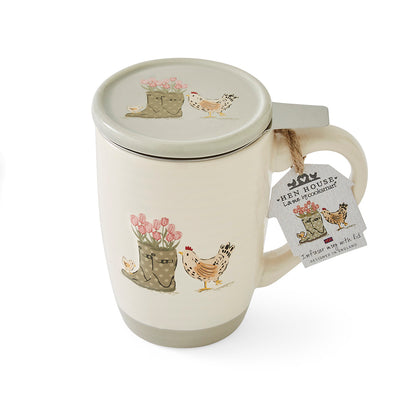 Cooksmart Hen House Lane Infuser Mug