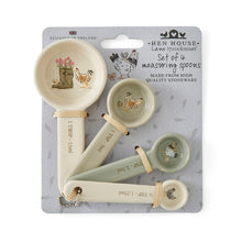 Cooksmart Hen House Lane Set of 4 Measuring Spoons