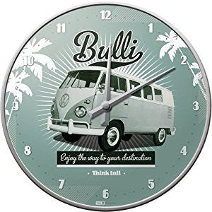 Nostalgic Art VW Retro Bulli Wall Clock Nostalgic Art