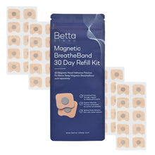 Betta Sleep Magnetic BreatheBand – 30 Day Adhesive Patch Refill Betta Sleep