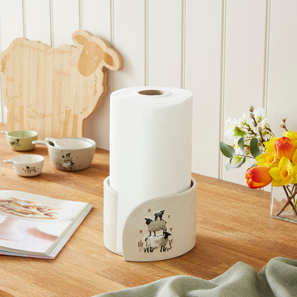 Cooksmart Highland Sheep Kitchen Roll Holder