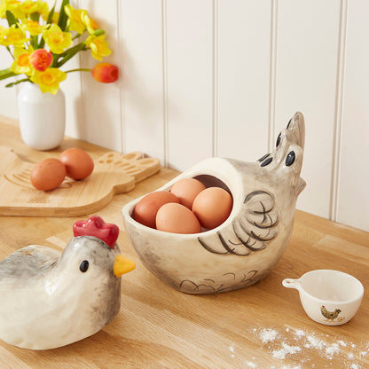 Cooksmart Hen House Lane Chicken Shaped Egg Storage