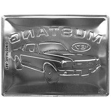 Nostalgic Art Ford Mustang GT 1967 Red Tin Sign - Large Nostalgic Art
