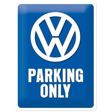 Nostalgic Art VW Parking Only Tin Sign - Large Nostalgic Art