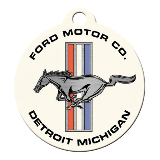 Nostalgic Art Ford Mustang - Horse & Stripes Logo Key Ring Nostalgic Art