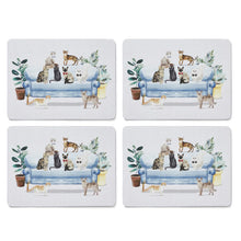 Cooksmart Curious Cats Set of 4 Placemats Cooksmart England