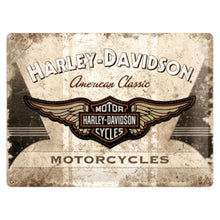 Nostalgic Art Harley Davidson American Classic Tin Sign - Large Nostalgic Art