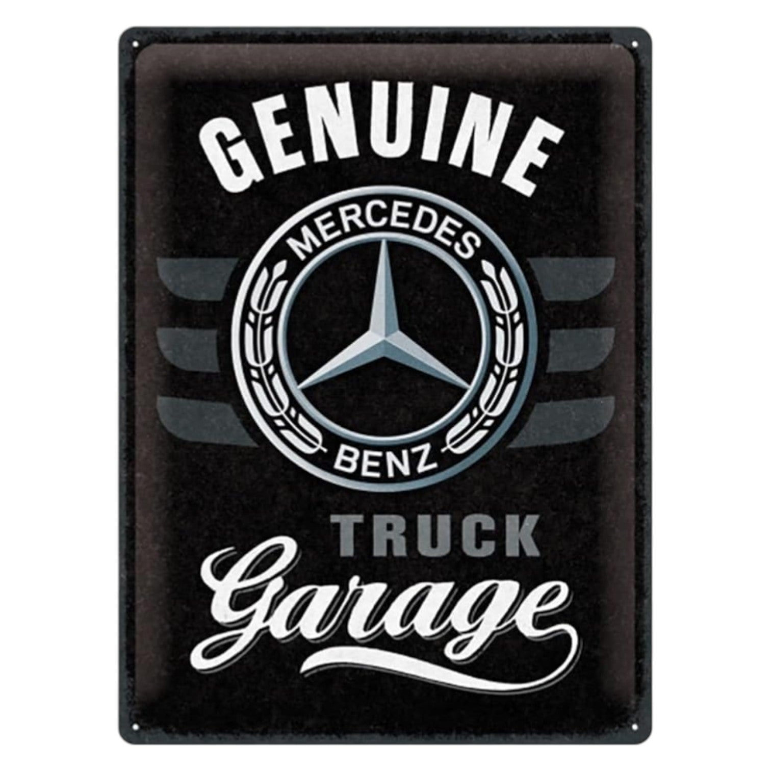 Nostalgic Art Mercedes Benz Daimler Truck Garage Tin Sign - Large Nostalgic Art