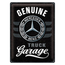 Nostalgic Art Mercedes Benz Daimler Truck Garage Tin Sign - Large Nostalgic Art