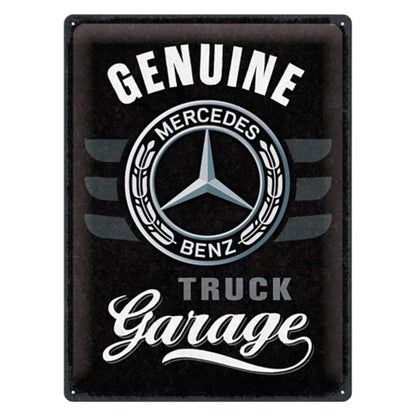 Nostalgic Art Mercedes Benz Daimler Truck Garage Tin Sign - Large Nostalgic Art