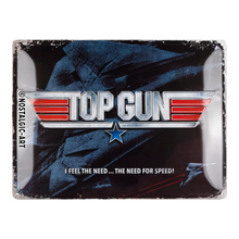 Nostalgic Art Top Gun The Need for Speed Tin Sign - Large Nostalgic Art