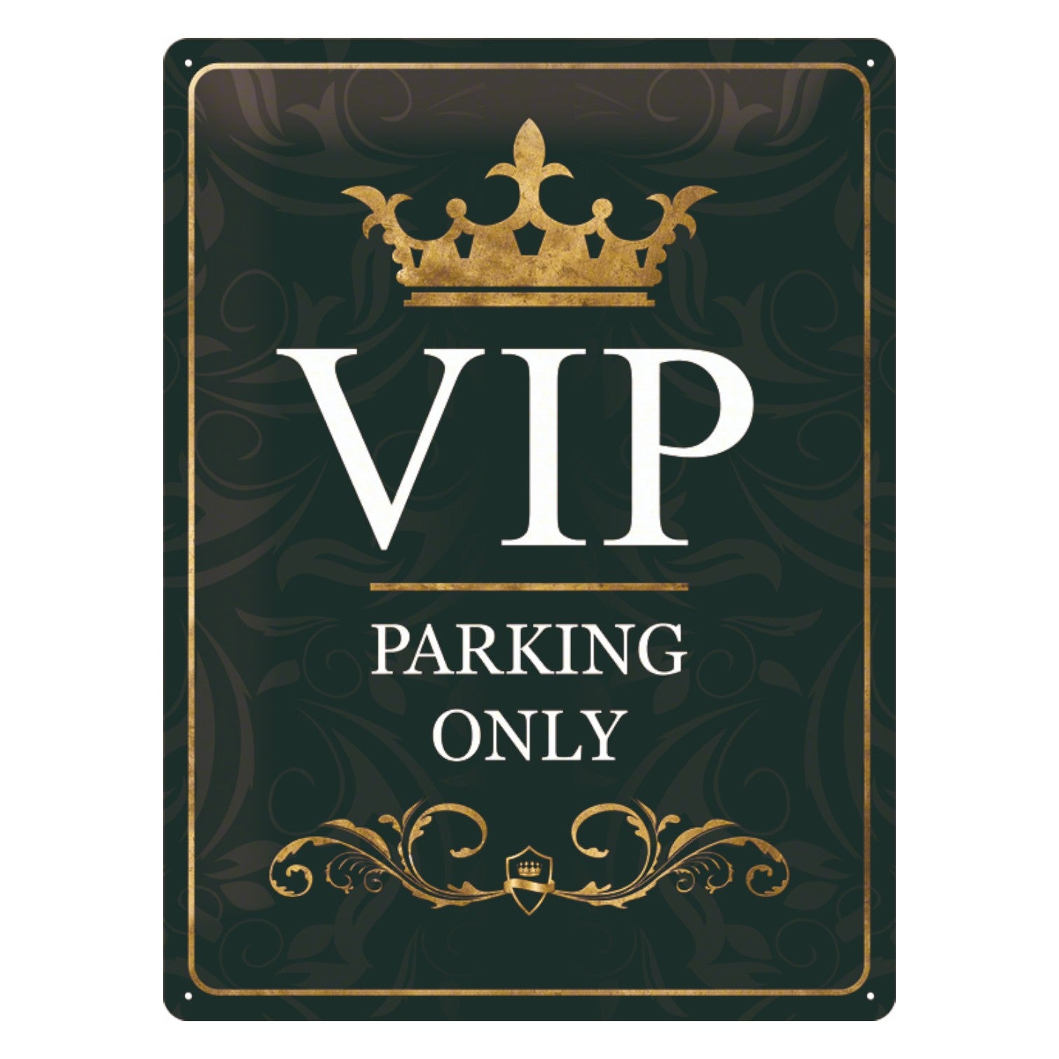 Nostalgic Art VIP Parking Only Tin Sign - Large Nostalgic Art